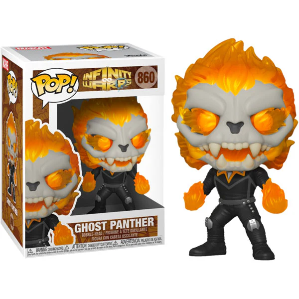 Infinity Warps - Ghost Panther Pop! Vinyl - Image 3