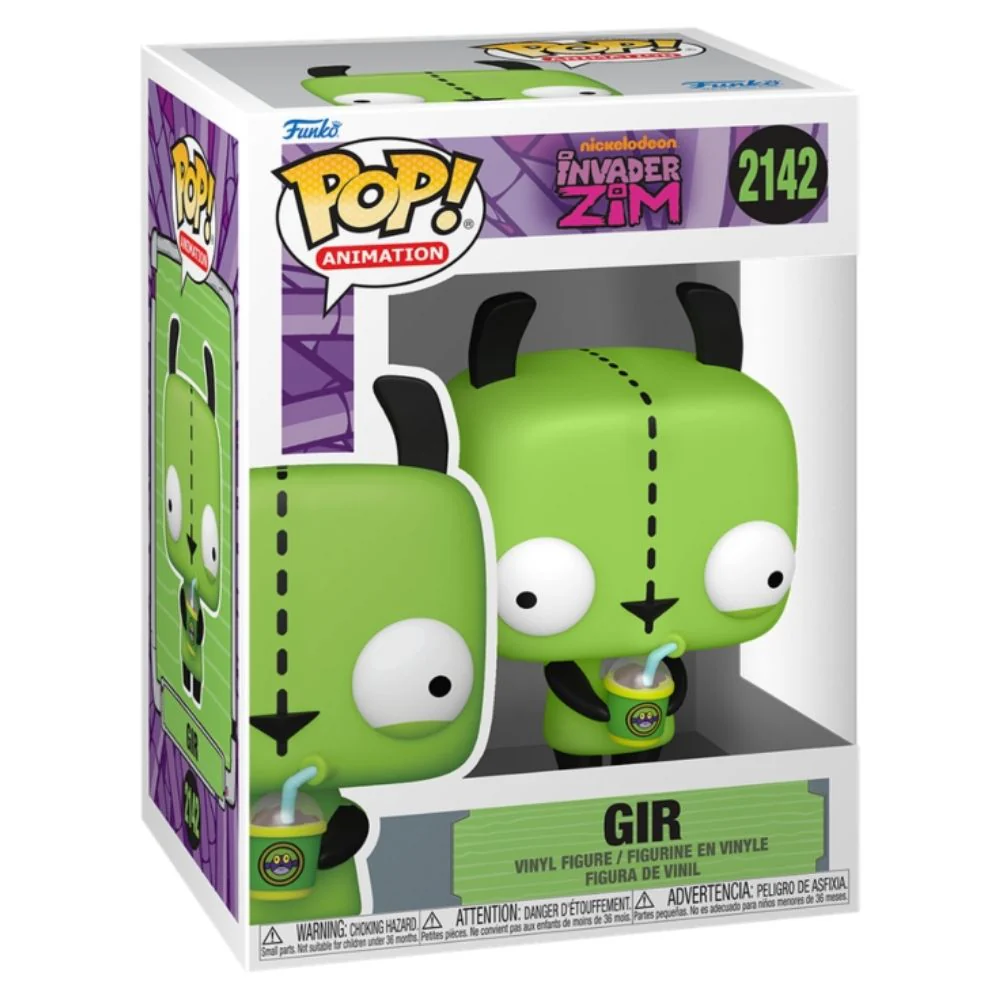 Invader Zim - GIR with Drink Pop! Vinyl - Image 2