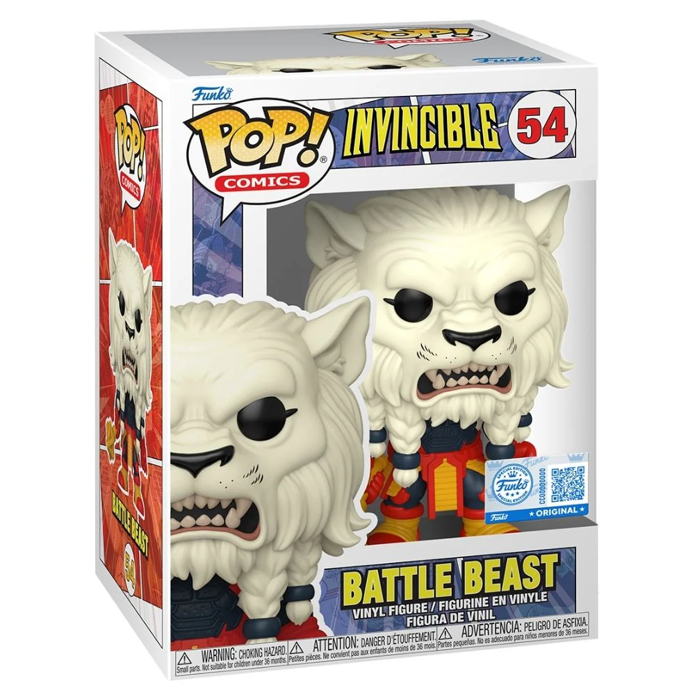 Invincible - Battle Beast US Exclusive Pop! Vinyl - Image 2