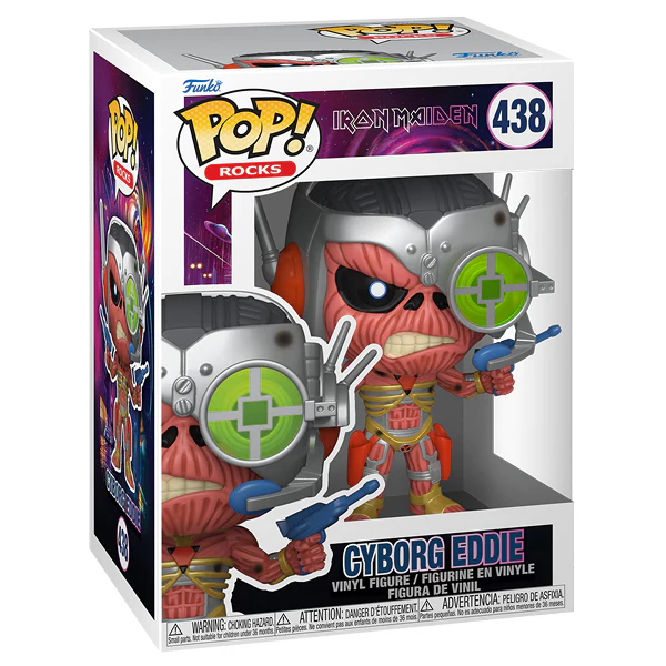Iron Maiden - Cyborg Eddie Pop! Vinyl - Image 2