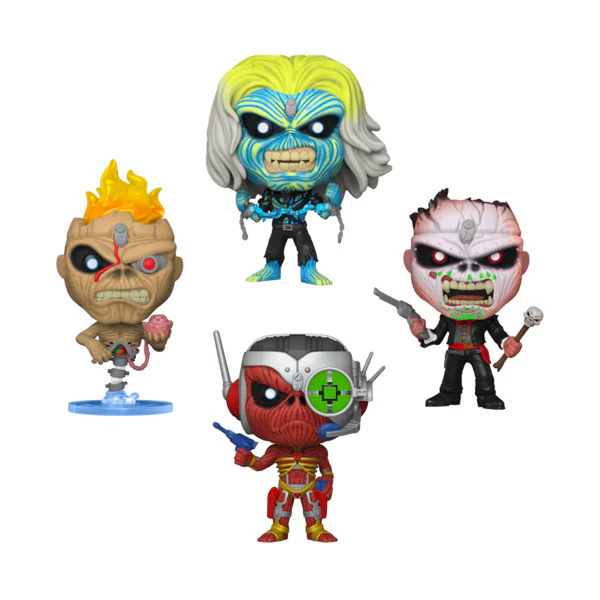 Iron Maiden - Eddie US Exclusive Glow Pop! Vinyl 4-Pack - Image 4