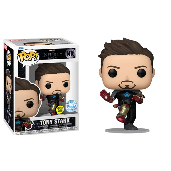 Avengers: The Infinity Saga - Iron Man 3 - Tony Stark Glow in the Dark Us Exclusive Pop! Vinyl - Image 4