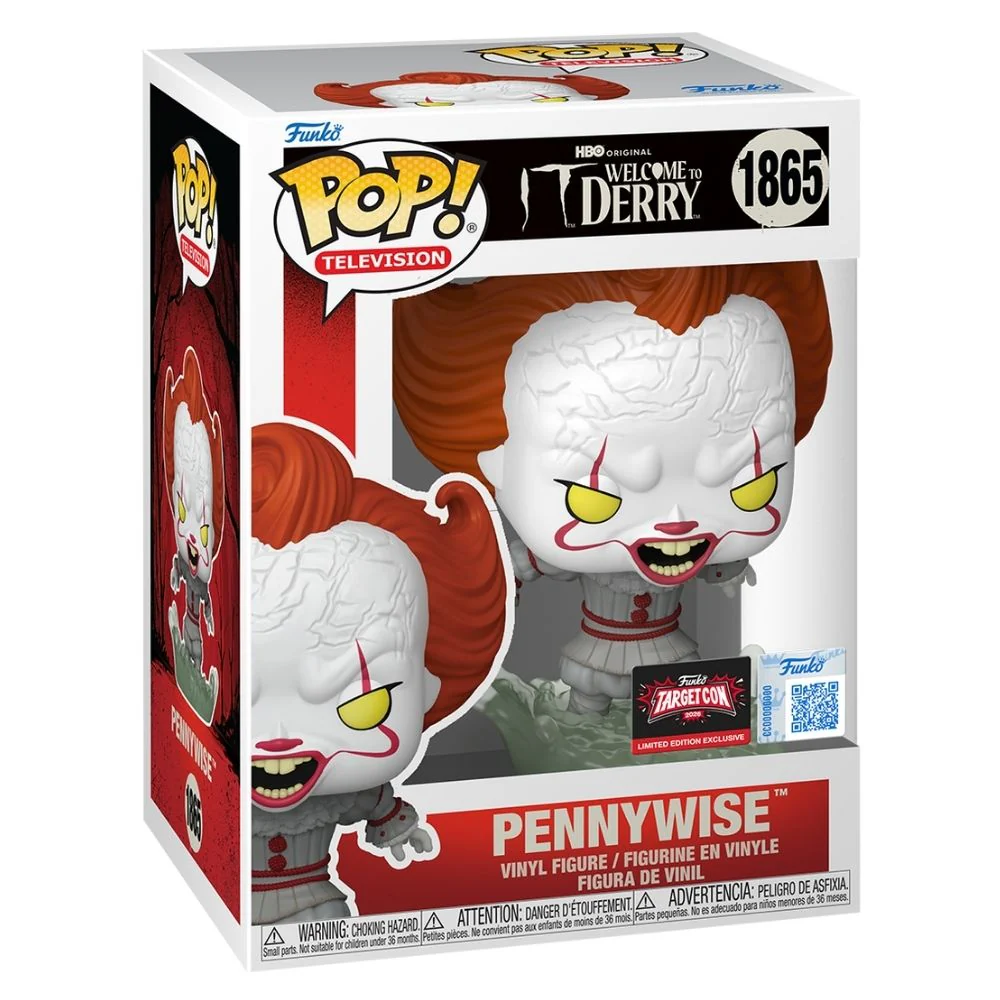 It: Welcome to Derry - Pennywise Running US Exclusive Pop! Vinyl - Image 2