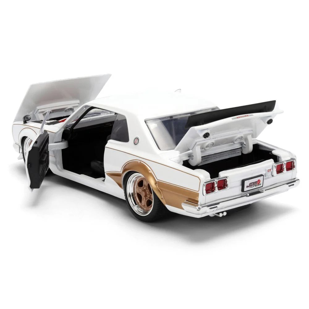 JDM Tuners - 1:24 1971 Nissan Skyline 2000 GT-R Diecast Vehicle - Image 10