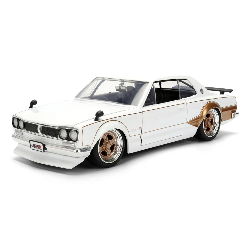 JDM Tuners - 1:24 1971 Nissan Skyline 2000 GT-R Diecast Vehicle - Image 2