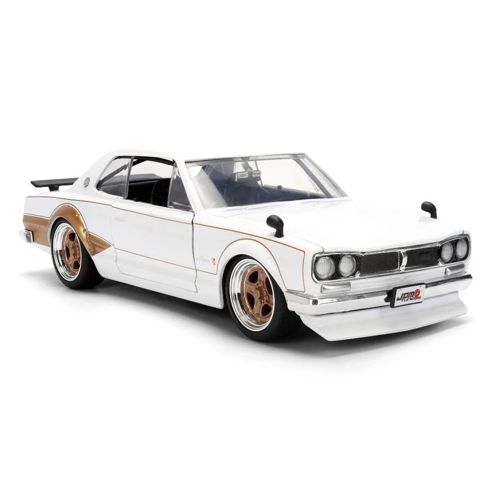 JDM Tuners - 1:24 1971 Nissan Skyline 2000 GT-R Diecast Vehicle - Image 3
