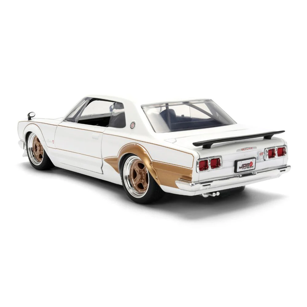 JDM Tuners - 1:24 1971 Nissan Skyline 2000 GT-R Diecast Vehicle - Image 4