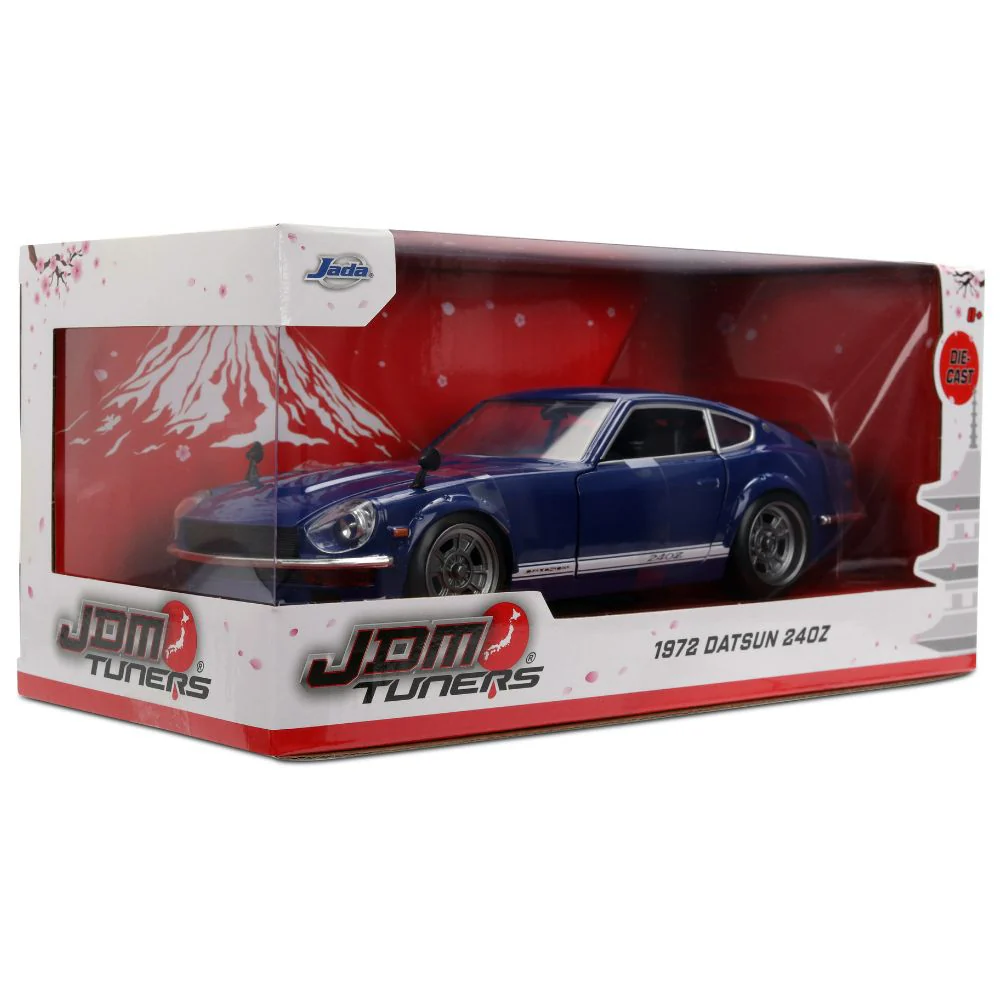 JDM Tuners - 1:24 1972 Datsun 24OZ Diecast Vehicle - Image 15