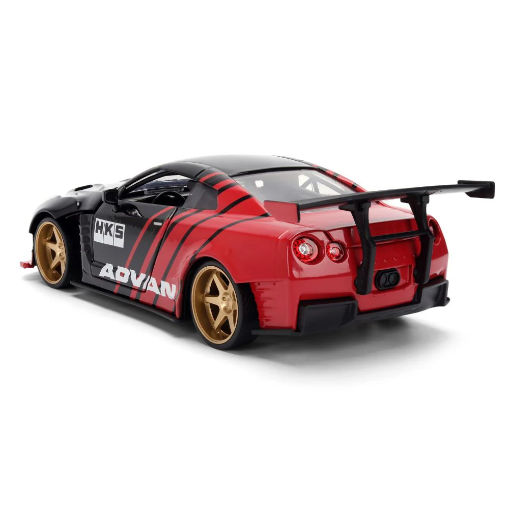 JDM Tuners - 1:24 2009 Nissan GT-R (R35) Ben Sopra Diecast Vehicle - Image 4
