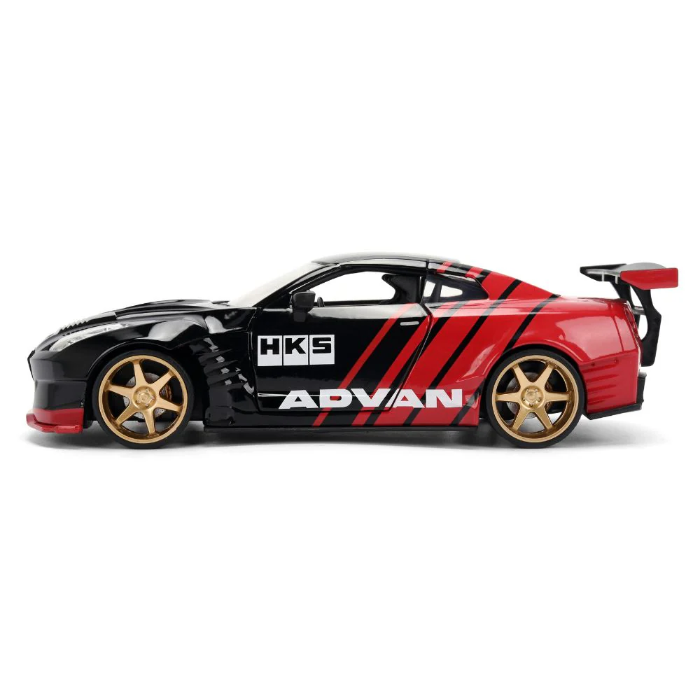 JDM Tuners - 1:24 2009 Nissan GT-R (R35) Ben Sopra Diecast Vehicle - Image 5