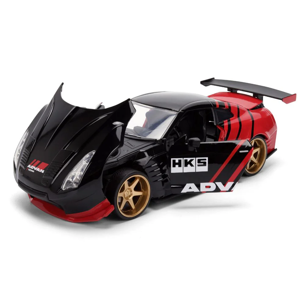 JDM Tuners - 1:24 2009 Nissan GT-R (R35) Ben Sopra Diecast Vehicle - Image 6