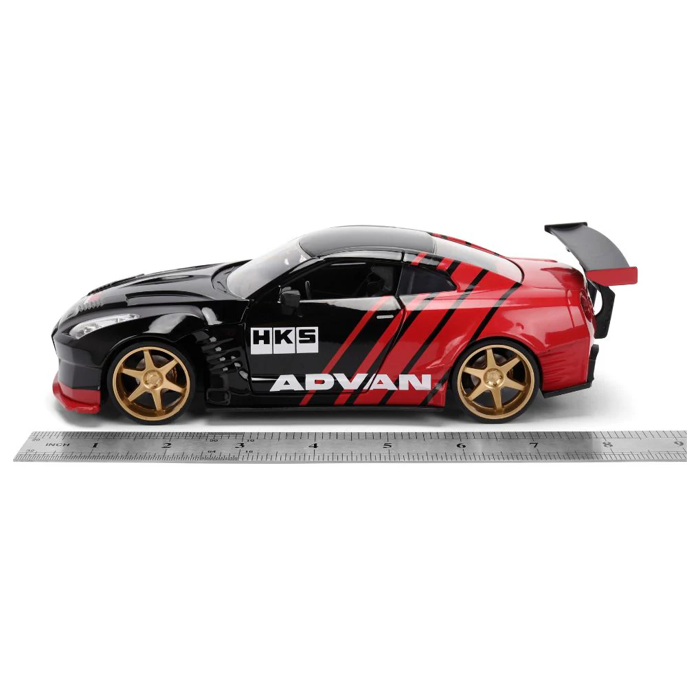 JDM Tuners - 1:24 2009 Nissan GT-R (R35) Ben Sopra Diecast Vehicle - Image 8