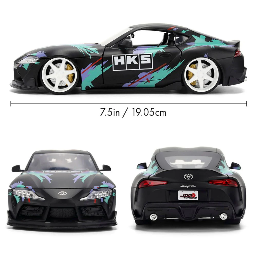 JDM Tuners - 1:24 2020 Toyota GR Supra Diecast Vehicle - Image 12