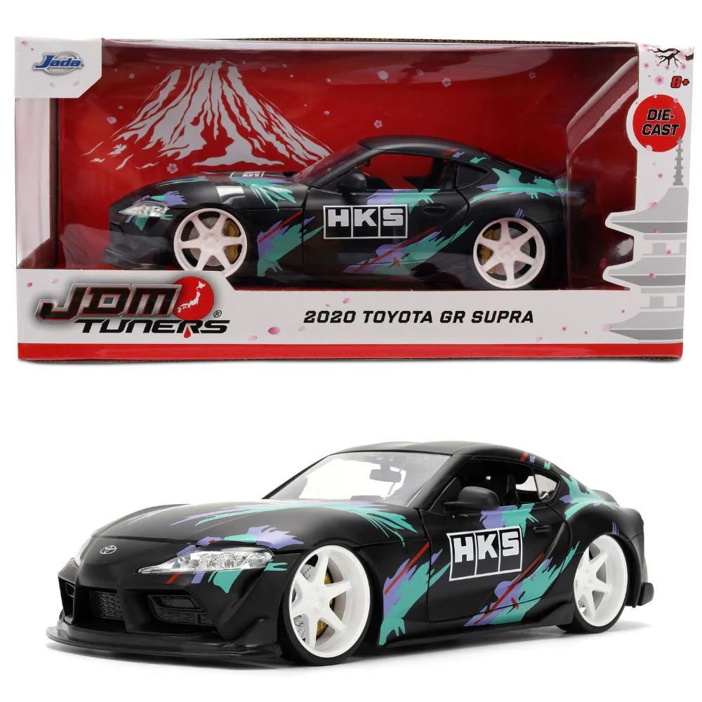JDM Tuners - 1:24 2020 Toyota GR Supra Diecast Vehicle - Image 13