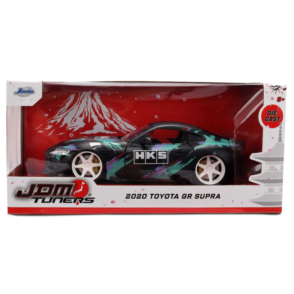 JDM Tuners - 1:24 2020 Toyota GR Supra Diecast Vehicle - Image 14