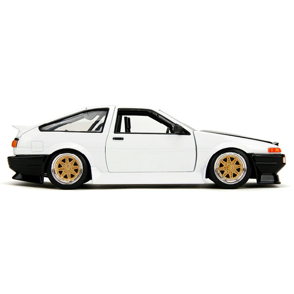 JDM Tuners - 1986 Toyota Trueno AE86 1:24 Scale Diecast Vehicle - Image 3