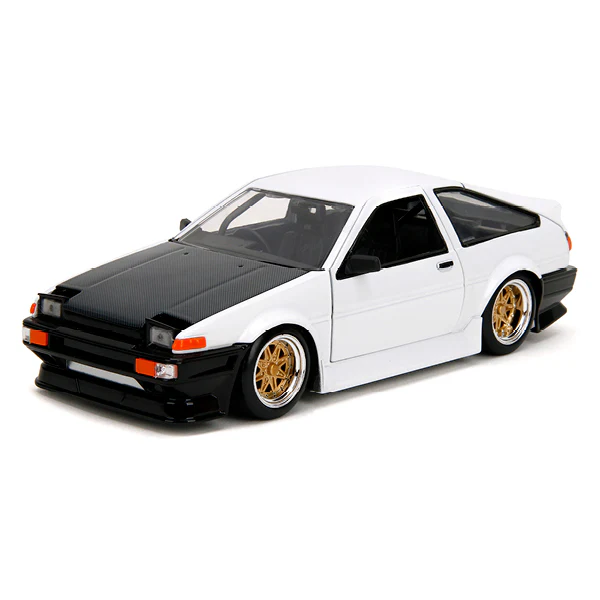 JDM Tuners - 1986 Toyota Trueno AE86 1:24 Scale Diecast Vehicle - Image 8