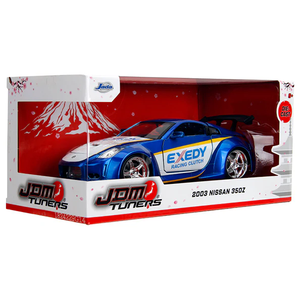 JDM Tuners - 2003 Nissan 350Z 1:24 Scale Diecast Vehicle - Image 9