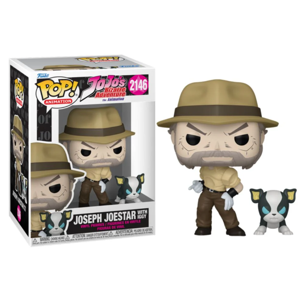 JoJo's Bizarre Adventure - Joseph Joestar with Iggy Pop! Vinyl - Image 3