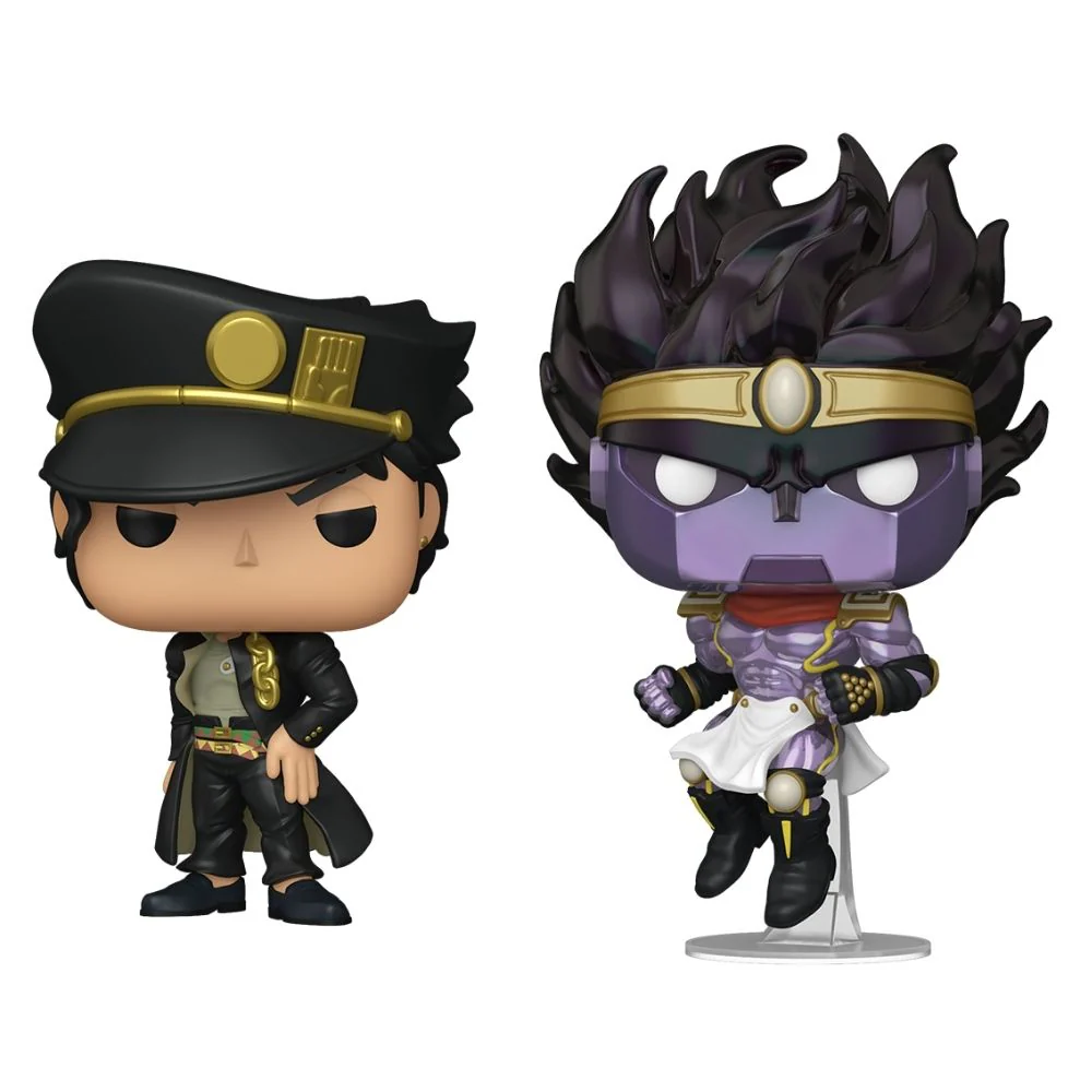 Jojo's Bizarre Adventure - Jotaro Kujo & Star Platinum US Exclusive Pop! Vinyl 2 Pack - Image 3