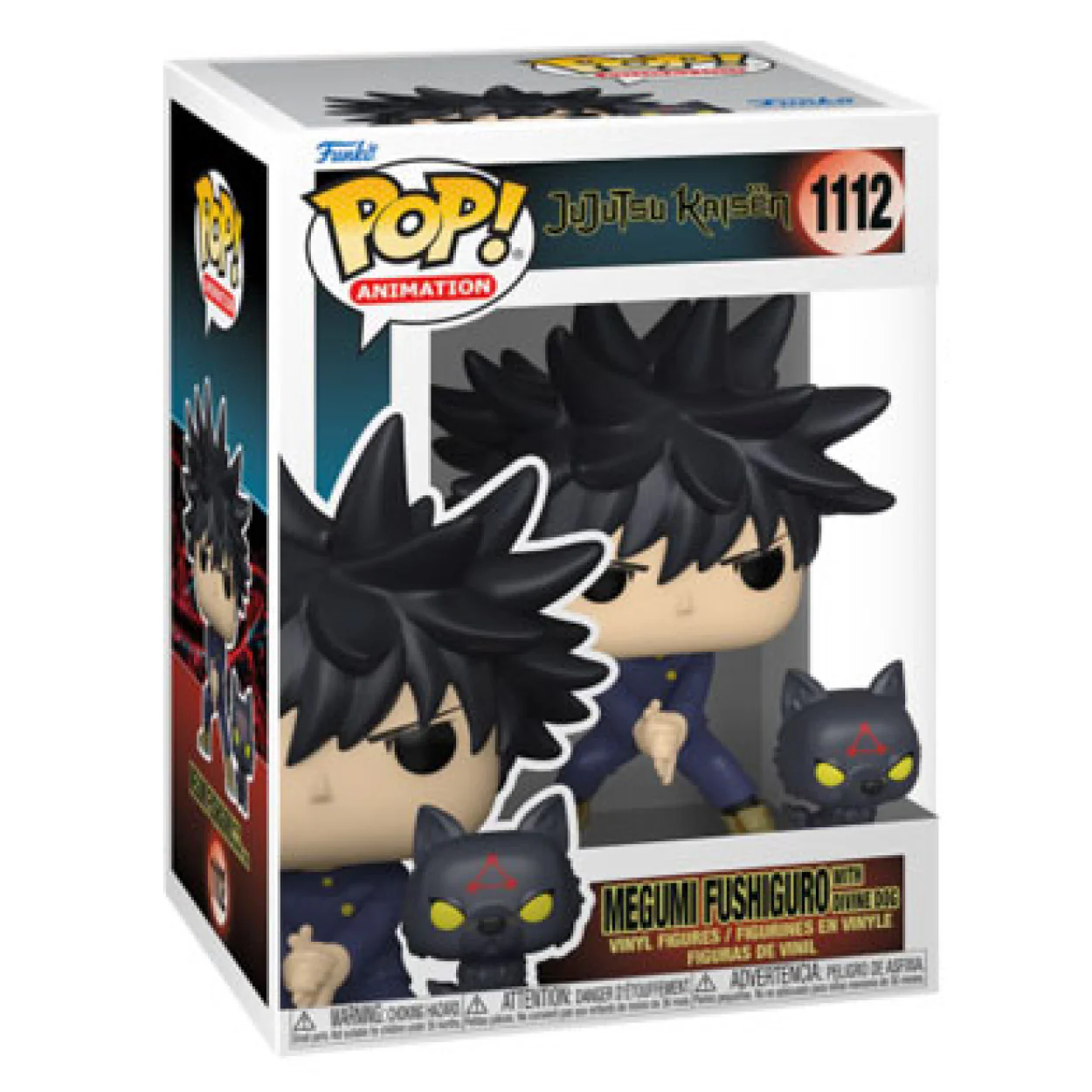 Jujutsu Kaisen - Megumi Fushiguro with Divine Dog Pop! Vinyl - Image 2