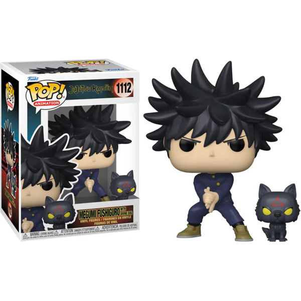Jujutsu Kaisen - Megumi Fushiguro with Divine Dog Pop! Vinyl - Image 3