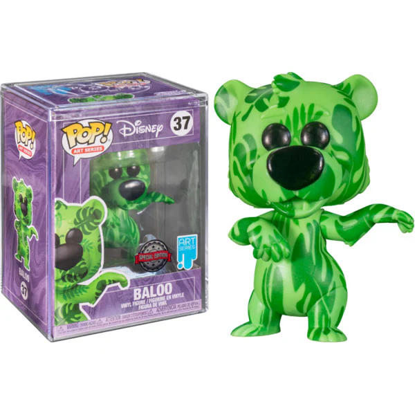 Jungle Book - Baloo (Artist) US Exclusive Pop! Vinyl with Protector - Image 3