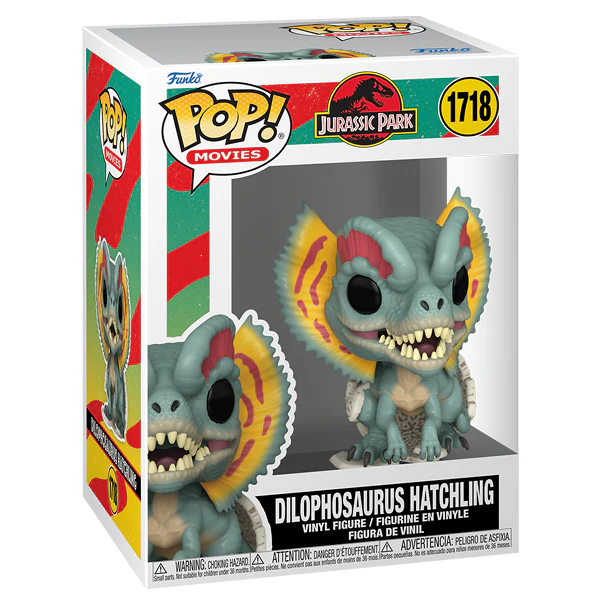 Jurassic Park - Dilophosaurus Hatchling Pop! Vinyl - Image 2