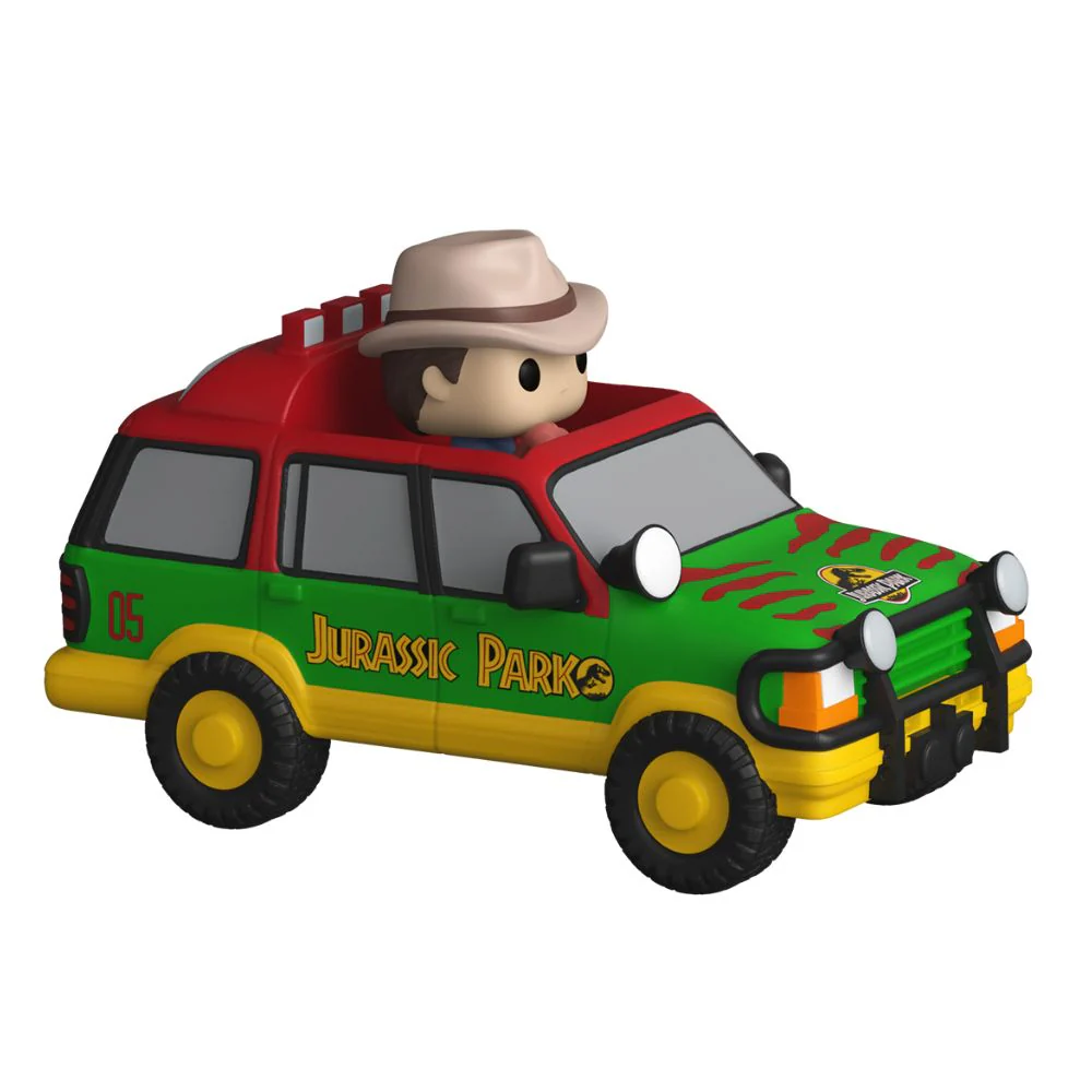 Jurassic Park - Dr Alan Grant & Jurassic SUV Bitty Pop! Ride - Image 2