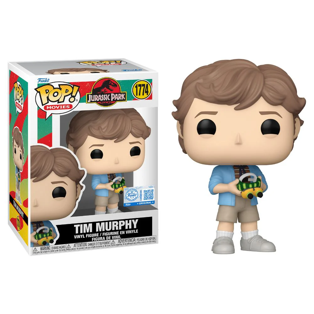 Jurassic Park - Tim Murphy with Night Vision Goggles US Exclusive Pop! Vinyl - Image 3