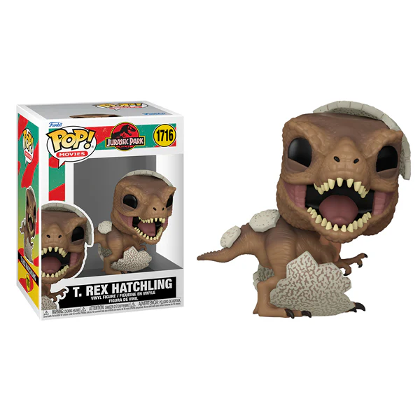 Jurassic Park - Tyrannosaurus Rex Hatchling Pop! Vinyl - Image 3