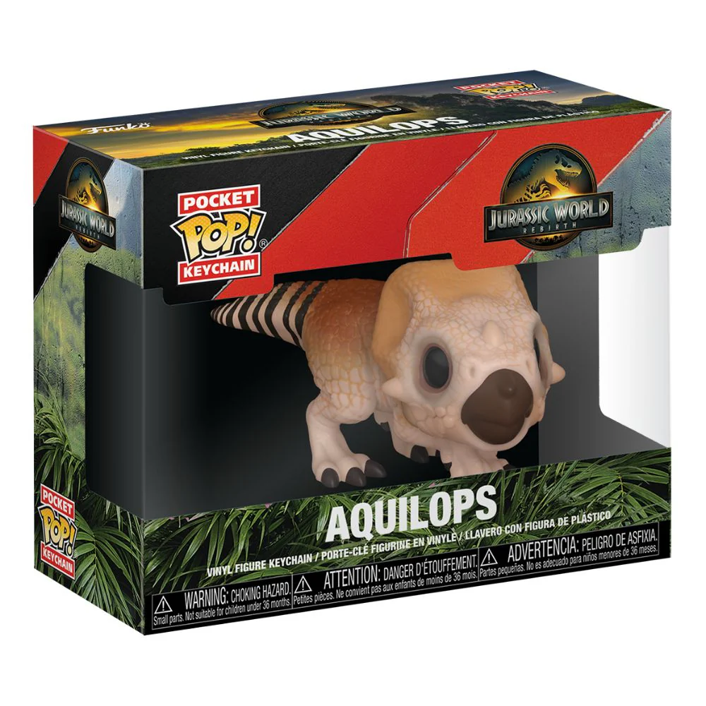 Jurassic World: Rebirth (2025) - Auuilops Pocket Pop! Keychain - Image 2