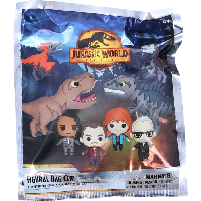 Jurassic World - 3D PVC Bag Clips Blind Bag ( 1 Unit )