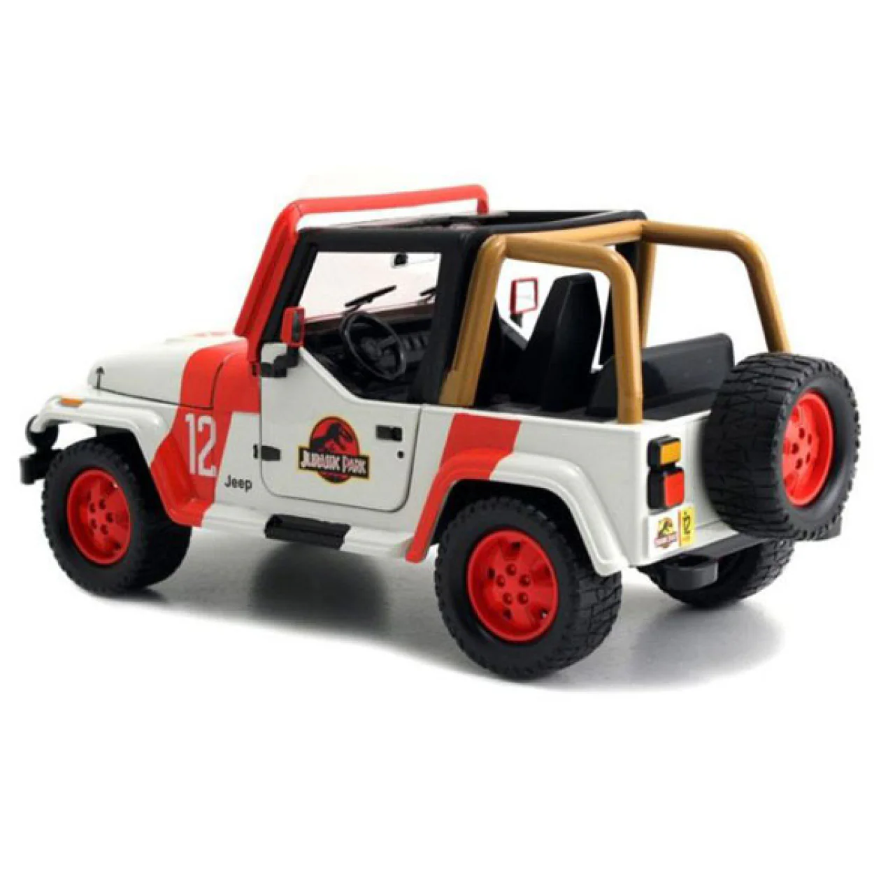 Jurassic World - 1992 Jeep Wrangler 1:24 Scale Hollywood Ride - Image 3