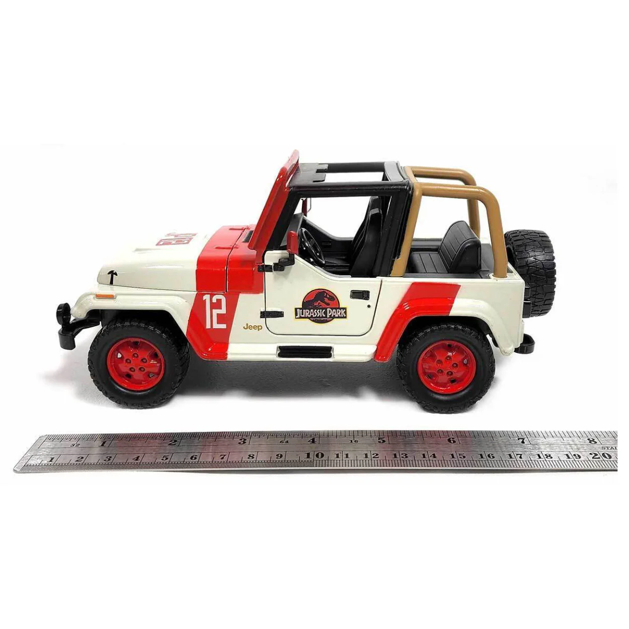 Jurassic World - 1992 Jeep Wrangler 1:24 Scale Hollywood Ride - Image 5
