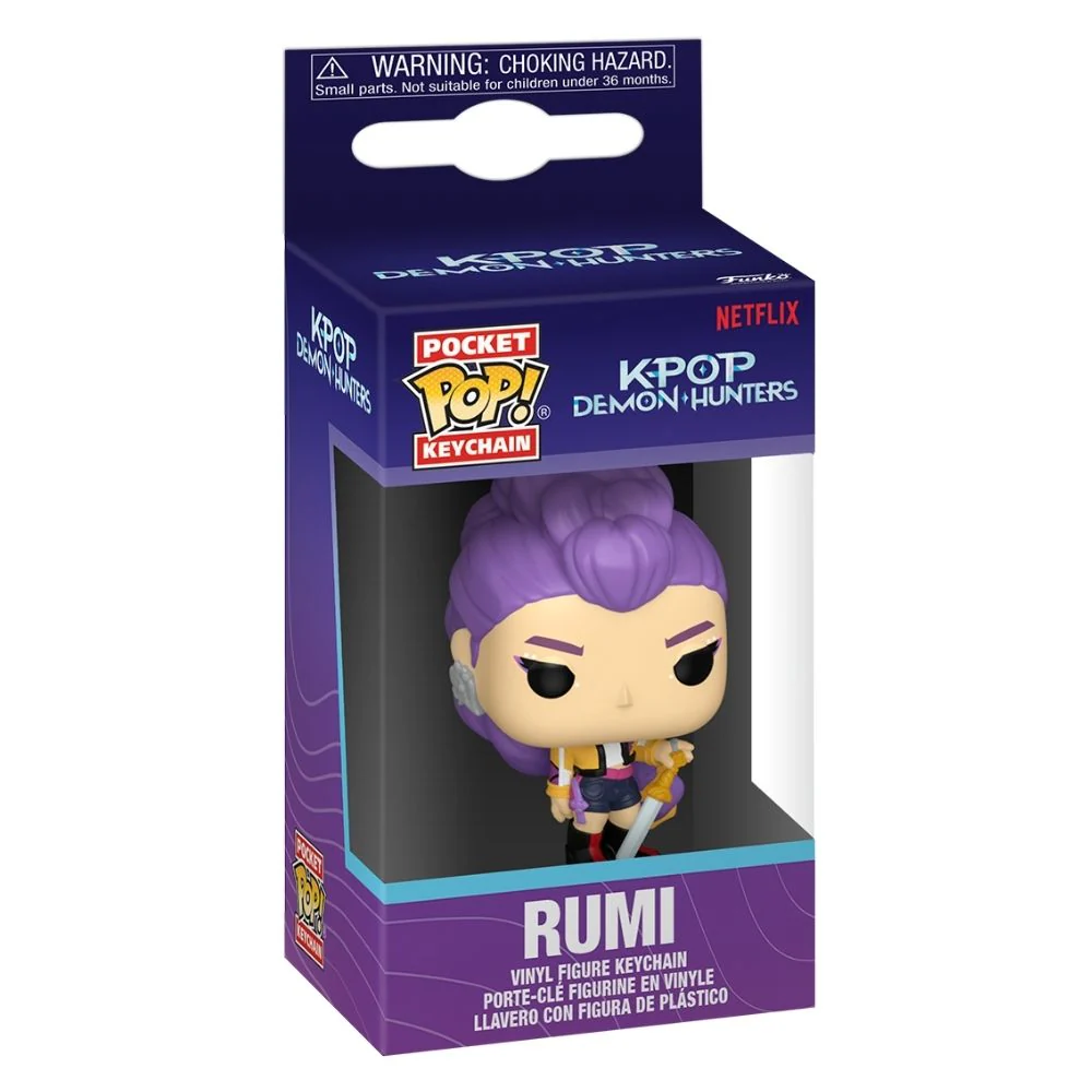 K-Pop Demon Hunters - Rumi Pocket Pop! Keychain - Image 2