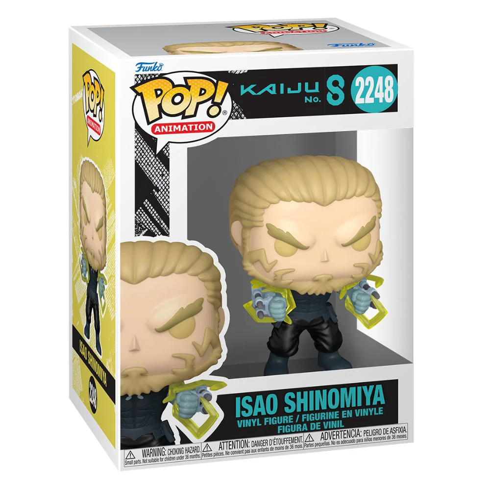 Kaiju No.8 - Isao Shinomiya Pop! Vinyl - Image 2
