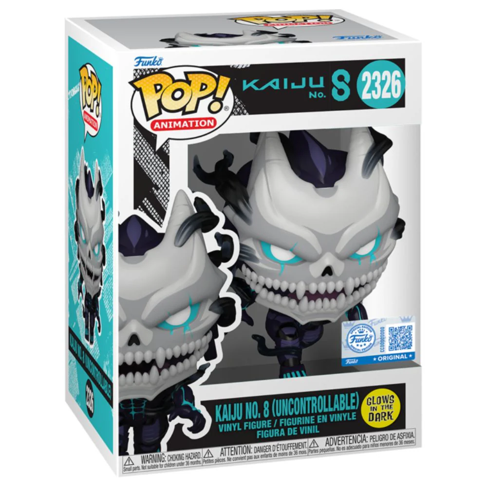 Kaiju No. 8 - Kaiju No. 8 (Uncontrollable) Glow in the Dark Pop! Vinyl - Image 3