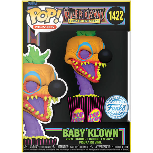 Killer Klowns from Outer Space - Baby Klown US Exclusive Blacklight Pop! Vinyl - Image 2