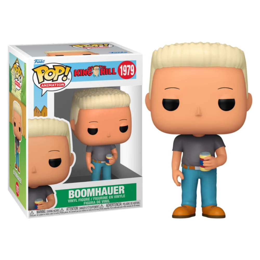 King of the Hill - Boomhauer Pop! Vinyl - Image 3