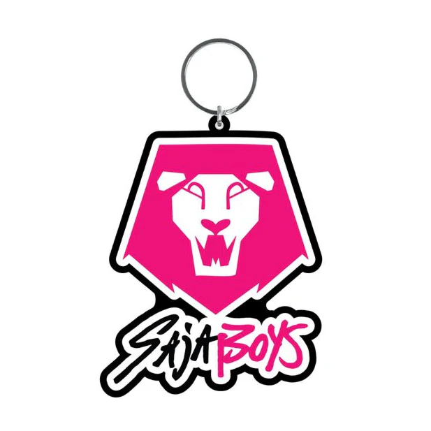 K-Pop Demon Hunters - Saja Boys Logo PVC Keychain - Image 2