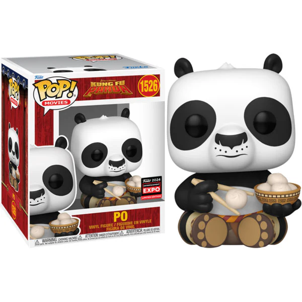 2024 Entertainment Expo Convention - Kung Fu Panda - Po 6 Inch US Exclusive Pop! Vinyl - Image 3