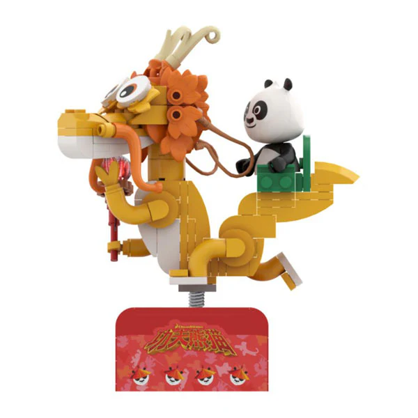 Kung Fu Panda - Po's Cosrider Building Block Construction Set (186 Pieces) - Image 2