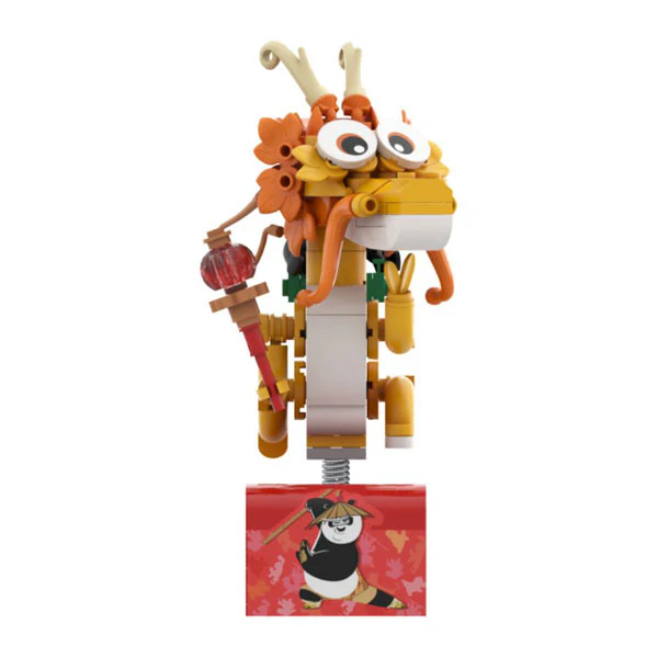Kung Fu Panda - Po's Cosrider Building Block Construction Set (186 Pieces) - Image 3