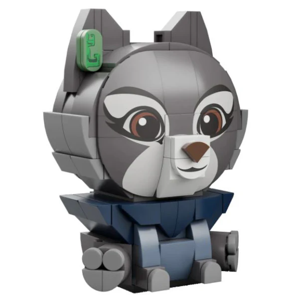 Kung Fu Panda - Zhen Sitting Baby Series Building Block Construction Set (166 Pieces) - Image 4