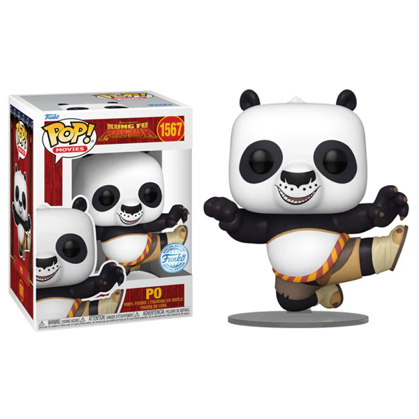 Kungu Fu Panda - Po DreamWorks 30th US Exclusive Pop! Vinyl - Image 3