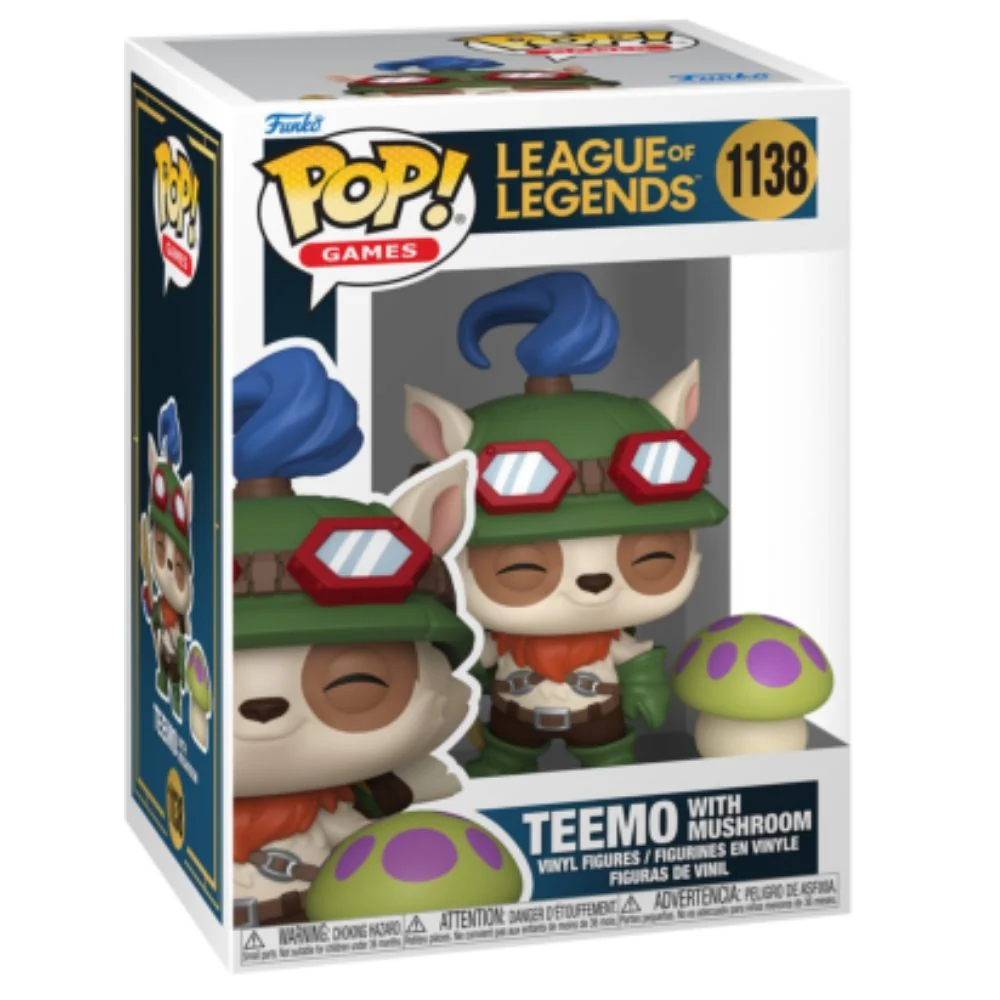League of Legends - Teemo with Mushroom Pop! Vinyl - Image 2