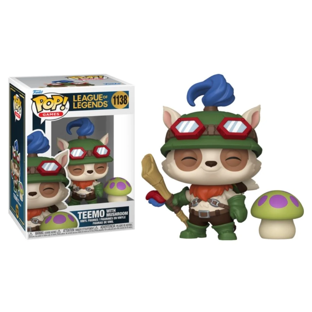 League of Legends - Teemo with Mushroom Pop! Vinyl - Image 3