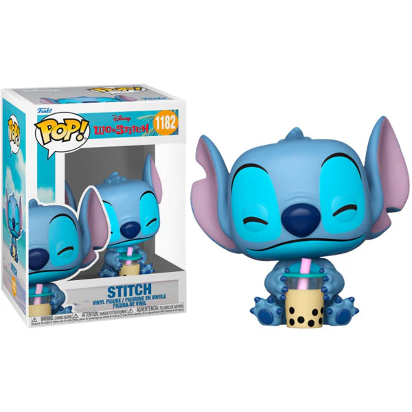 Lilo and Stitch - Stitch with Boba Tea US Exclusive Pop! Vinyl - Image 3