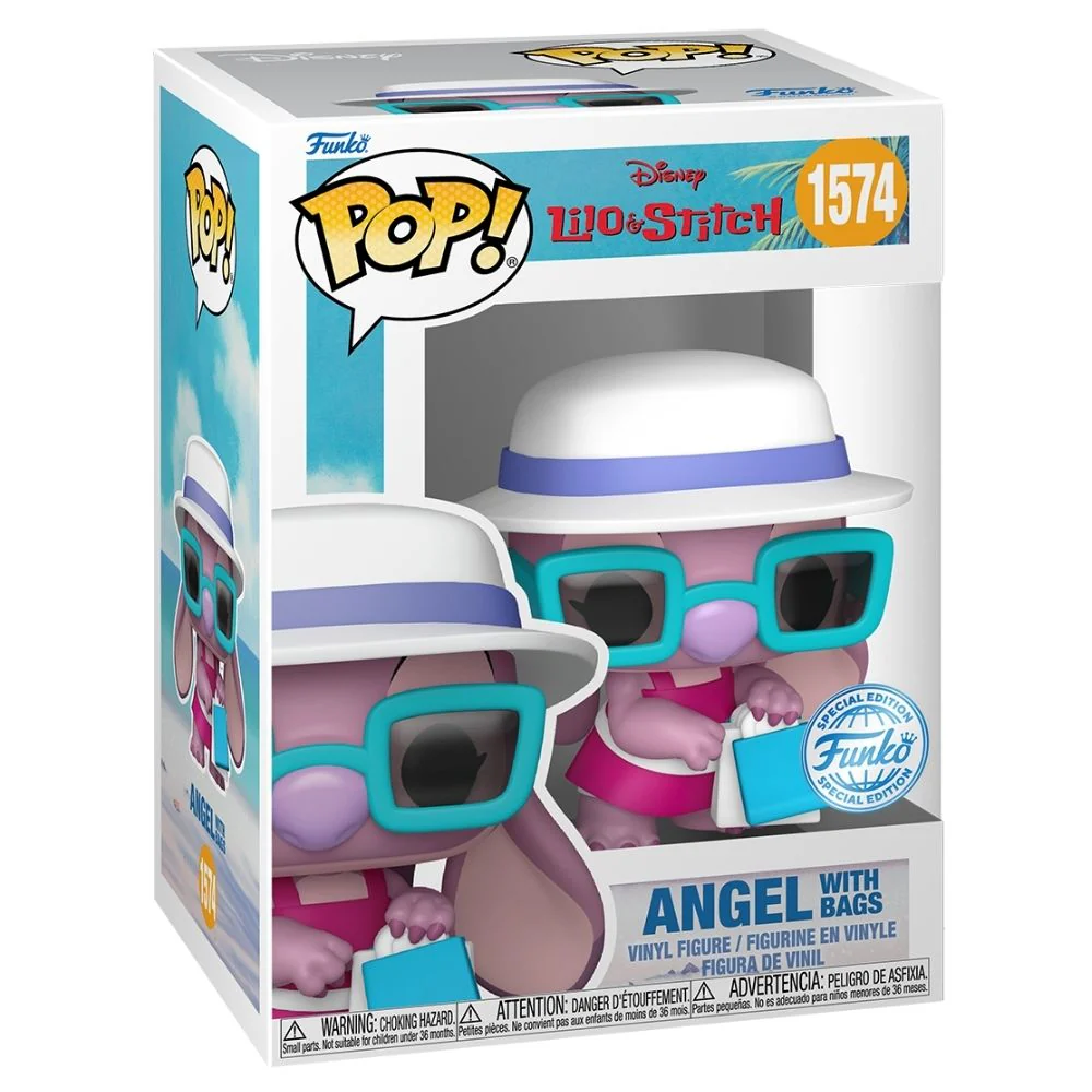 Lilo & Stitch - Angel with Bags US Exclusive Pop! Viny - Image 2
